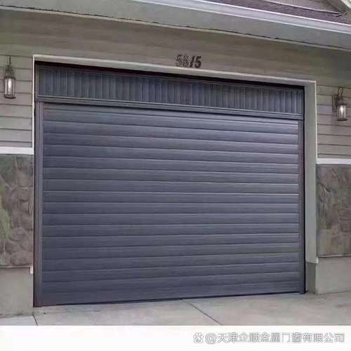 抗风强度比较高 柔性卷帘门 防虫防风 大跨度车间 #天津企顺金属门窗